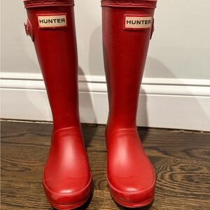 Hunter Classic Red Waterproof Boots